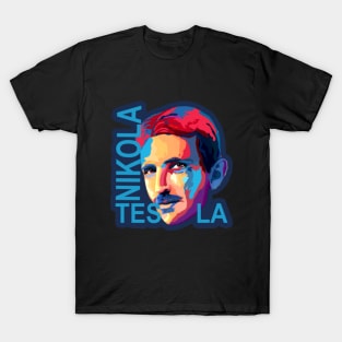 nikola tesla portrait T-Shirt